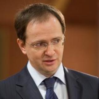 Министр культуры РФ Владимир Мединский (фото с сайта www.medinskiy.ru)