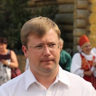 На фото - Денис Фадеев