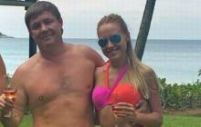 Вадим Факиров и его супруга, дочь депутата Госдумы Василия Максимова Анастасия