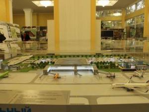 Макет здания нового саратовского аэропорта