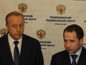 Полпред в ПФО Михаил Бабич (справа) и губернатор Валерий Радаев