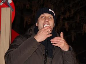 На фото - Алексей Навальный