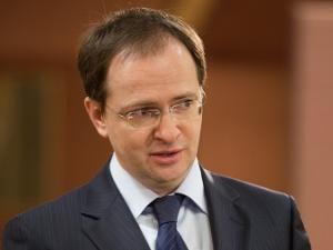На фото - министр культуры РФ Владимир Мединский