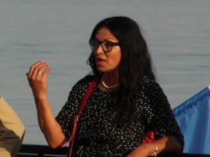 На фото - Вера Афанасьева