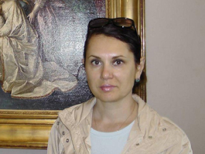 На фото - Елена Никитина (фото с сайта vzsar.ru)