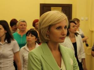 На фото - Ольга Баталина